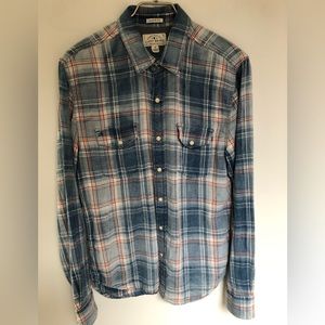 Lucky Brand Plaid Flannel Shirt